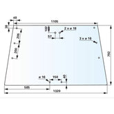Frontscheibe / Heckscheibe